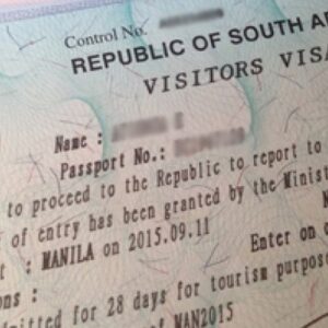 Güney Afrika Vizesi